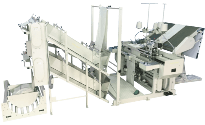 長尺シート両耳自動縫製機 イメージ
