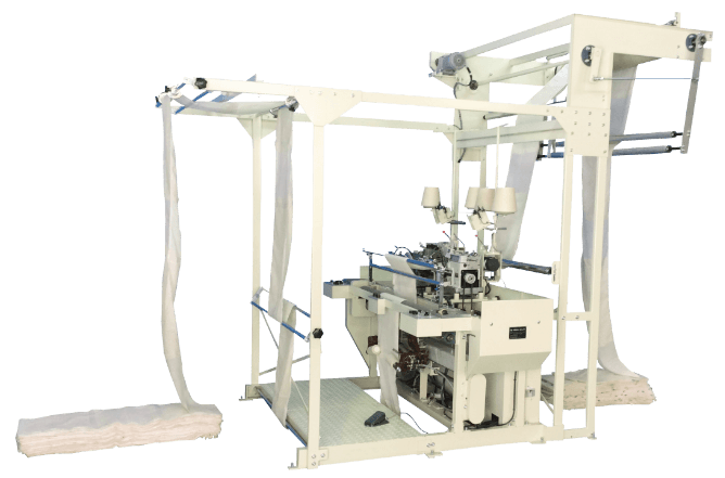 キルティング & シーツ両耳自動縫製機 イメージ