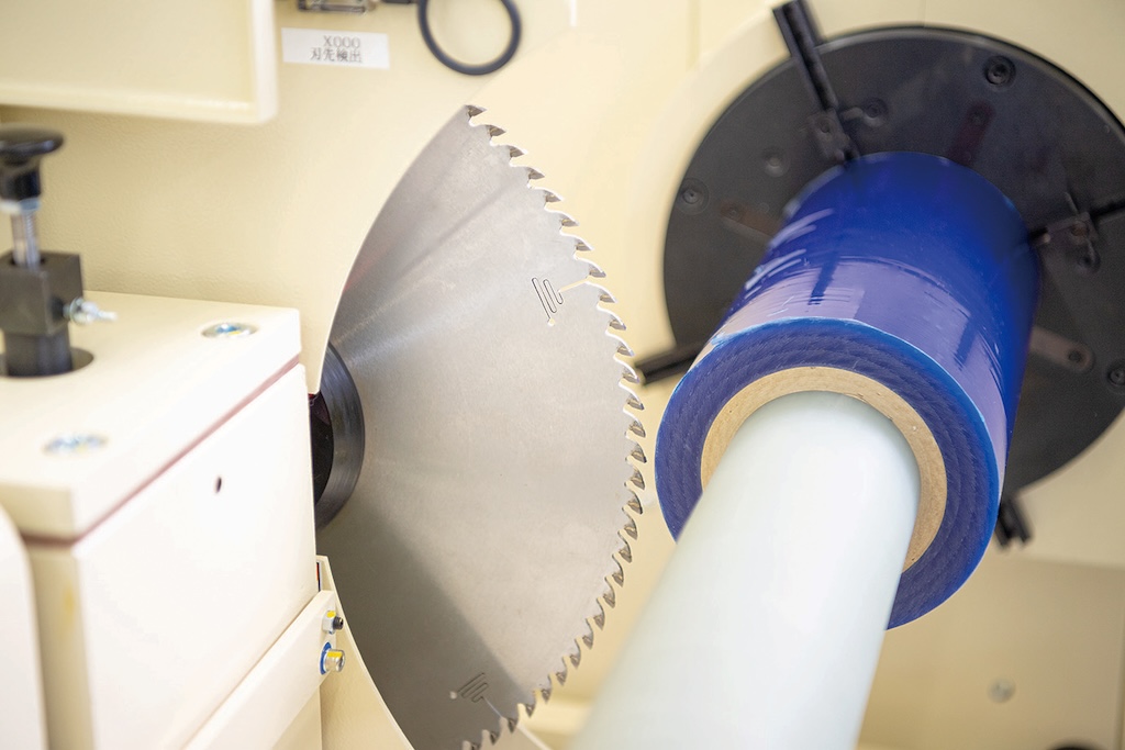 フィルムロールスリッターの仕組み